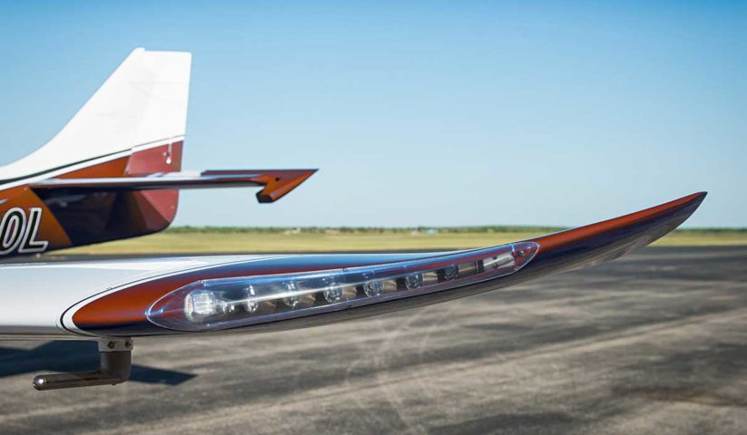 Closeup of Lancair Mako Wingtip