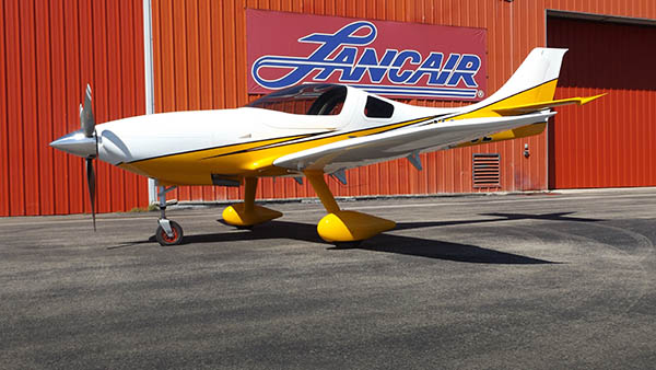 Lancair Barracuda N380L on ramp