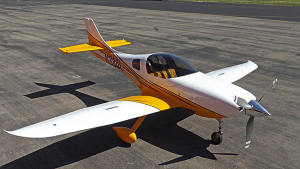 Lancair Barracuda N380L on ramp