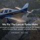 Cover of FLYING magazine with Lancair Mako in air
