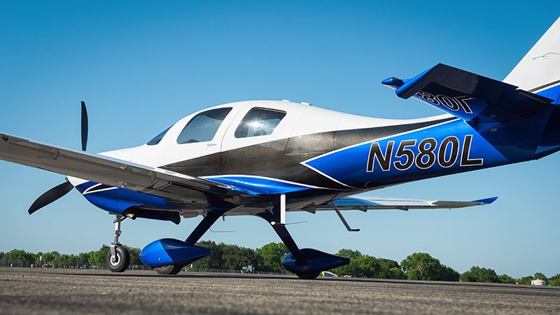 Lancair Mako N580L on ramp